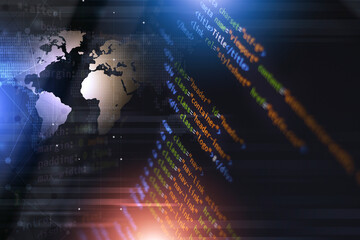 Wall Mural - html web coding computer technology