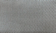 Gray Mesh Fabric Textile Texture For Trainers Shoes, Clothing, Bag