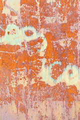 Wall Mural - Old Weathered Corrugated Metal Texture	