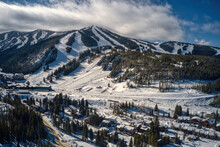 Aerial View Of Popular Ski Town Of Winter Park, Colorado