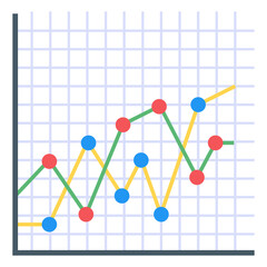 Poster - 
Download this premium vector of line diagram
