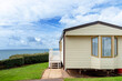 © Pavla Zakova - Caravan holiday park with white mobile houses, typical resort of English seaside.