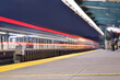 © Stock fresh  - Moving subway train, long exposure train station
