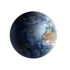 Wall Mural - Planet Earth Atlantic Ocean isolation
