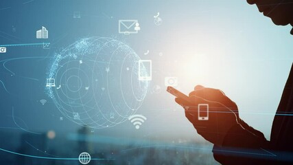 Poster - モバイルネットワーク　5G　IoT　DX