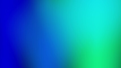 abstract blue and green color gradients motion design background.