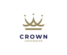 Logo Design, Crown, Royal, Prince, Modern Style