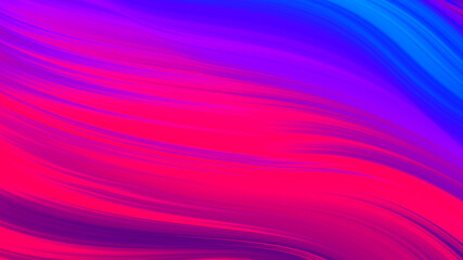 Wall Mural - Abstract pink blue and purple gradient wave  background. Neon light curved lines and geometric shape with colorful graphic design.