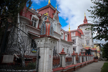 Wall Mural - Buildings and architecture of the city . Yoshkar-Ola. Russia