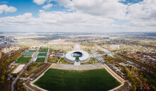Drone Photo Of Olympic Stadium And Olympia Park In Berlin