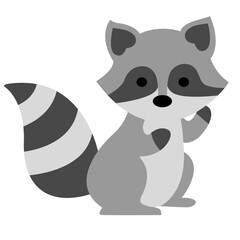 raccoon cartoon