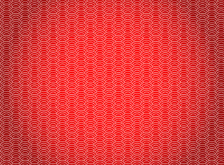 red pattern in japanese or chainese background. vector illustration