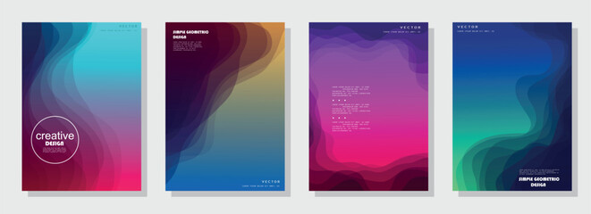 abstract background cover design. vector pattern