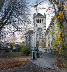 Sticker - St Pierre Cathedral - Geneva, Switzerland