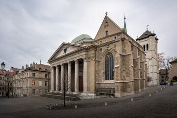 Poster - St Pierre Cathedral - Geneva, Switzerland