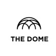the Dome Palace creative logo design. Template Vector Illustration Isolated Background