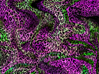 abstract leopard print texture design	
