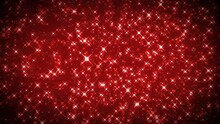 Seamless Abstract Red Cross Particles Background