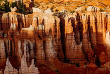 Bryce Canyon National Park, Hoodoos Orange Rock Formations. Utah, USA