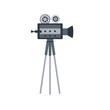 © Jemastock - film video camera isolated icon