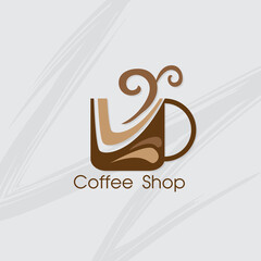 Poster - coffee shop cafe logo symbol sign graphic object