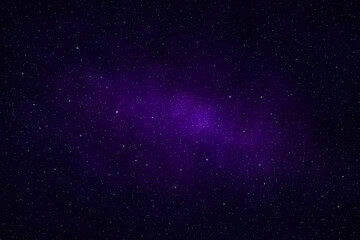 starry night sky galaxy space background. violet or purple dark night sky.