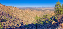 North View From The Saddle Of Granite Mountain In The Prescott National Forest