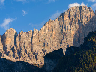 Wall Mural - Civetta, an icon of the dolomites in the Veneto, Italy. Civetta is part of the UNESCO World Heritage Site.