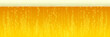 Beer background. Vector fresh beer froth with foam bubbles texture. Horizontal cold beer pattern background