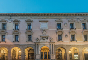 Sticker - Italy, Padua, Padua University founded in the 13th century and the second oldest university in Italy