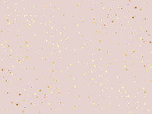 Nude Gold Glitter Stylish Pattern. Nude Pastel Pattern With Gold Glitter Sparkle. 
