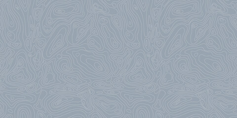 Abstract blue background with thin lines topographic map Vector illustration. Seamless Pattern