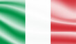 © Stefan - Italy, italian flag on concrete textured background
