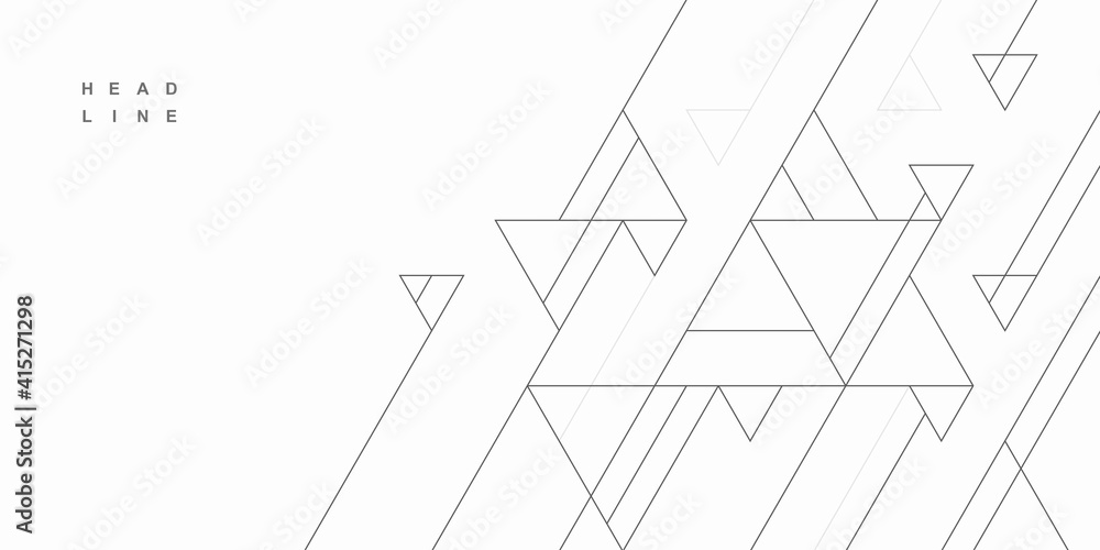Abstract geometric technological background. Vector creative design ...