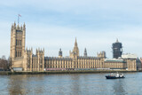 Fototapeta Big Ben - Thames and the English Parliament