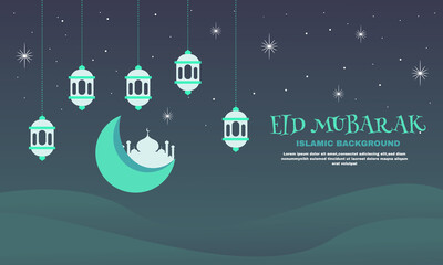 stock vector islamic design illustration concept happy eid background part 6