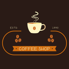 Coffee, coffee shop logo 