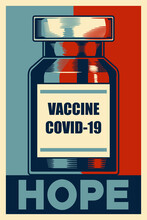 Virus Vaccine Hope Poster