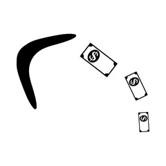 Sticker - Cashback Boomerang Icon