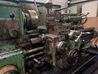 © AliaksaB - Vintage lathe in the workshop at the factory.