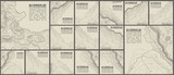 Fototapeta  - Topographic pattern texture vector Set. Grey contours vector topography. Geographic mountain topography vector illustration. Map on land vector terrain. Elevation graphic contour height lines.