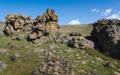 Wall Mural - Rocky Mountains near Estes Park, Colorado, USA.