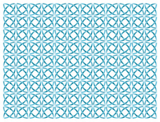  Blue circle pattern