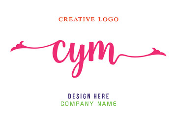 CYM lettering logo is simple, easy to understand and authoritative