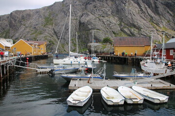 Wall Mural - boats in the harbor