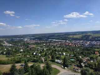 view of the city