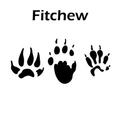 Sticker - Fitchew Footprint