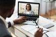 © Prostock-studio - Business Video Call. Black Male Entrepreneur Having Online Meeting With Female Colleague