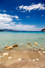 Voulisma Beach, Istron ("Kalo Chorio") Village, Agios Nikolaos Municipality, Lasithi, Crete, Greece, Europe