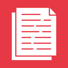 Sticker - Documents Icon